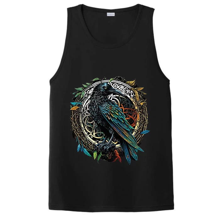 Odins Raven Viking Midgard Thor Walhalla Performance Tank