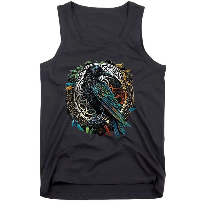 Odins Raven Viking Midgard Thor Walhalla Tank Top