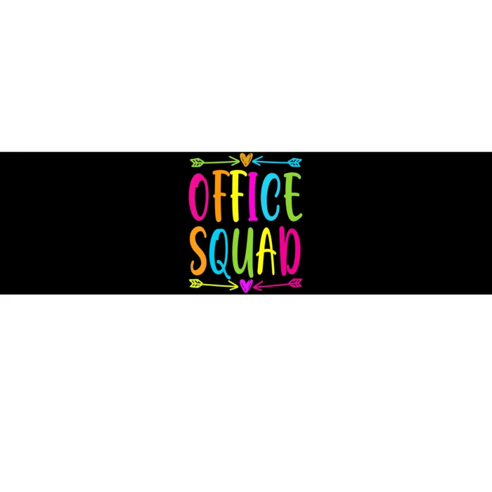 Office Squad Administrative Assistant Admin School Secretary Bumper Sticker