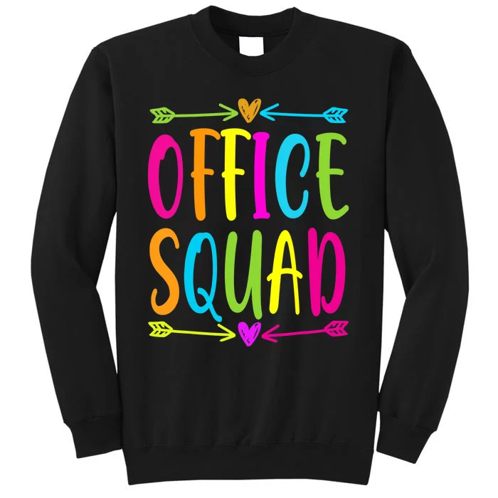 Office Squad Administrative Assistant Admin School Secretary Tall Sweatshirt