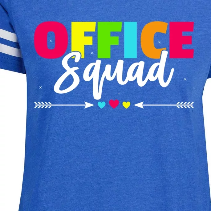 Office Squad Administrative Professionals Day Gift Enza Ladies Jersey Football T-Shirt