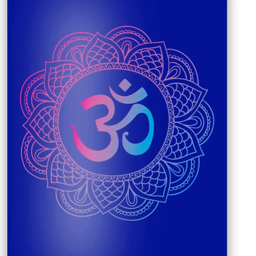 Om Symbol Aum Ohm Hindu Dala Yoga Meditation Namaste Gift Poster