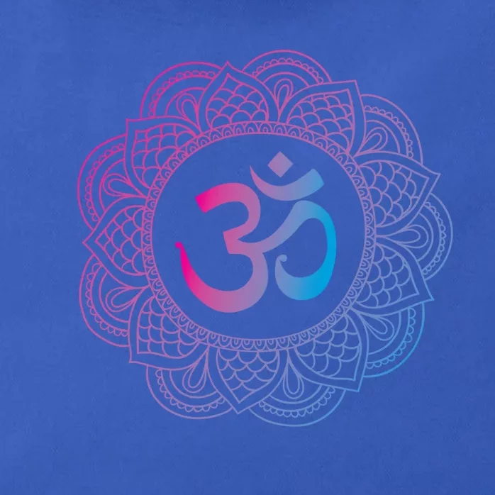 Om Symbol Aum Ohm Hindu Dala Yoga Meditation Namaste Gift Zip Tote Bag