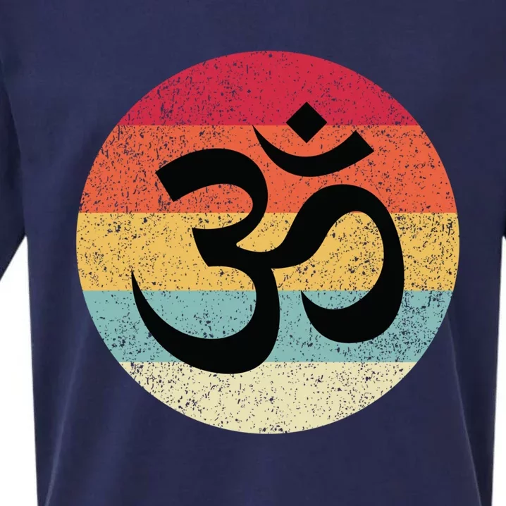 Om Symbol Aum Ohm Hindu Zen Tantra Yoga Day Namaste Cool Gift Sueded Cloud Jersey T-Shirt