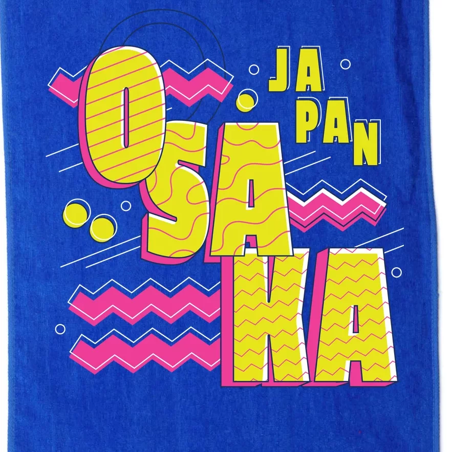 Osaka Japan Platinum Collection Golf Towel