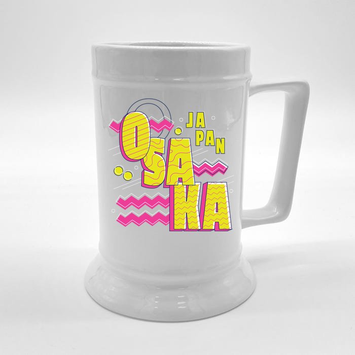 Osaka Japan Front & Back Beer Stein