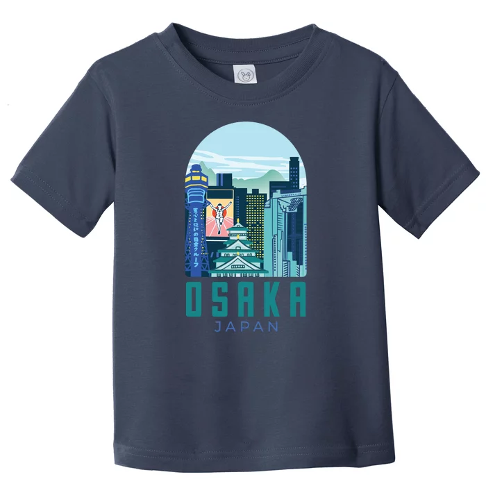 Osaka Japan City Toddler T-Shirt