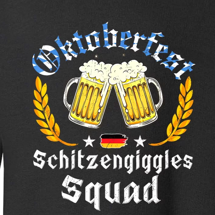 Oktoberfest Squad Bavarian Festival Munich Beer Toddler Sweatshirt