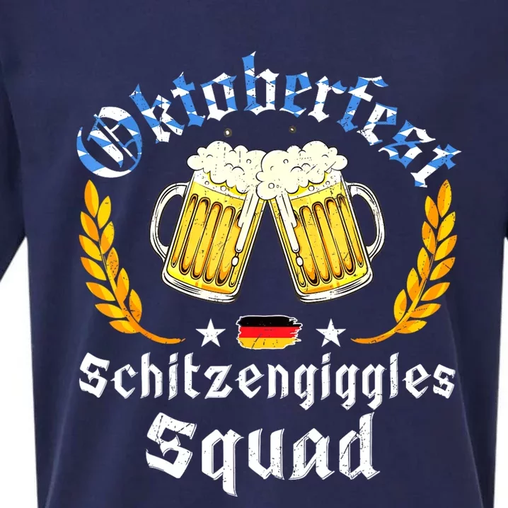 Oktoberfest Squad Bavarian Festival Munich Beer Sueded Cloud Jersey T-Shirt