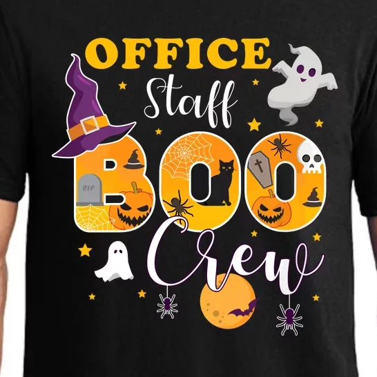 Office Staff Boo Crew Matching Halloween Costume Pajama Set