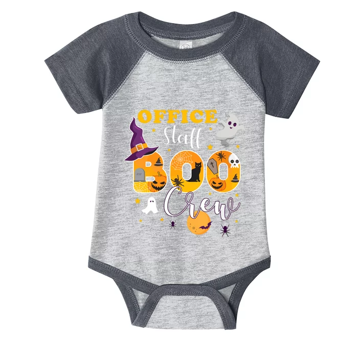 Office Staff Boo Crew Matching Halloween Costume Infant Baby Jersey Bodysuit