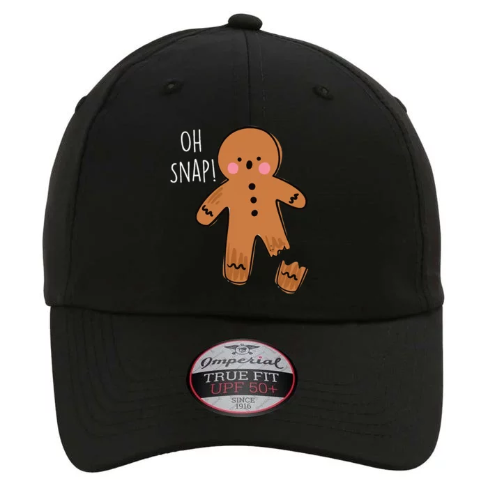 Oh Snap Broken Leg Injury Broken Bones Hospital Gingerbread The Original Performance Cap