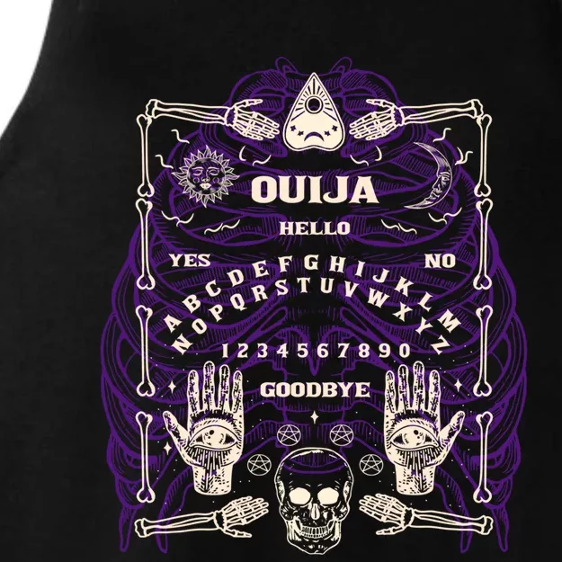 Ouija Spirit Board Gift Ladies Tri-Blend Wicking Tank