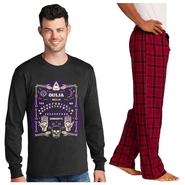 Ouija Spirit Board Gift Long Sleeve Pajama Set