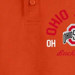 Ohio State Buckeyes Game Time Logo Officially Licensed Dry Zone Grid Performance Polo