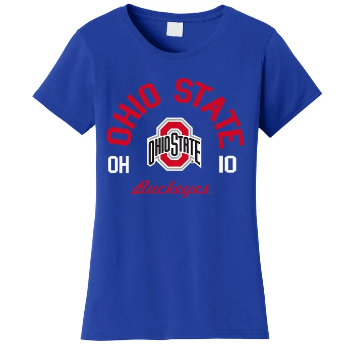 Ohio State Buckeyes Game Time Logo Officially Licensed Women's T-Shirt