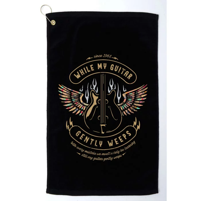 Old School Band Concert Platinum Collection Golf Towel