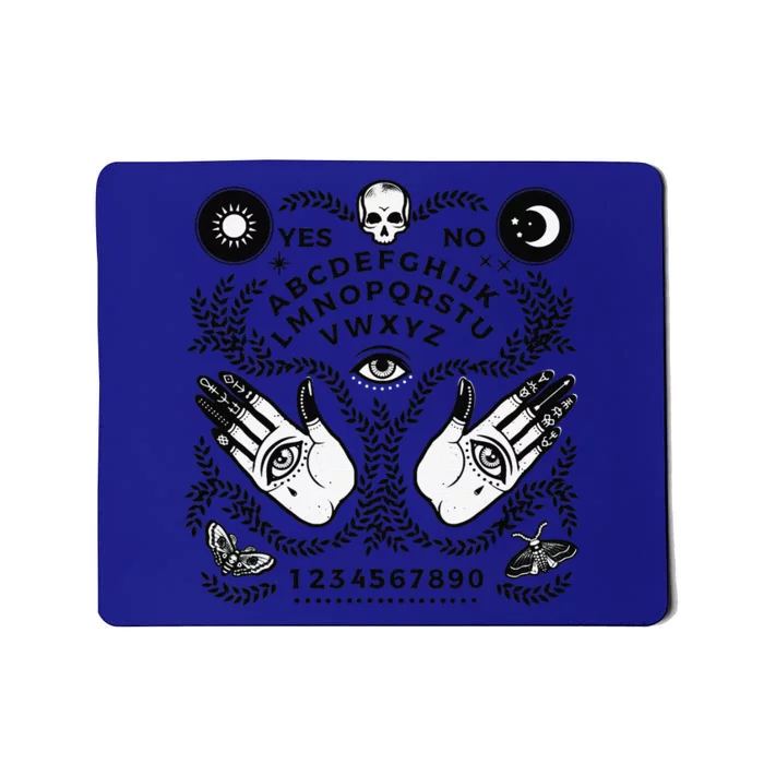 Ouija Spirit Board Witchcraft Occult Halloween Mousepad