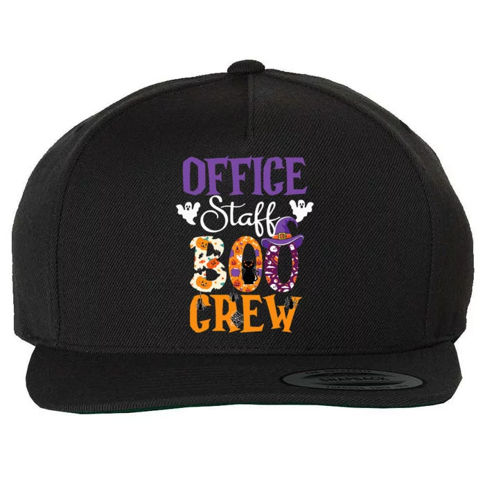 O.ffice Staff Boo Crew Matching Autumn Halloween Costume Wool Snapback Cap