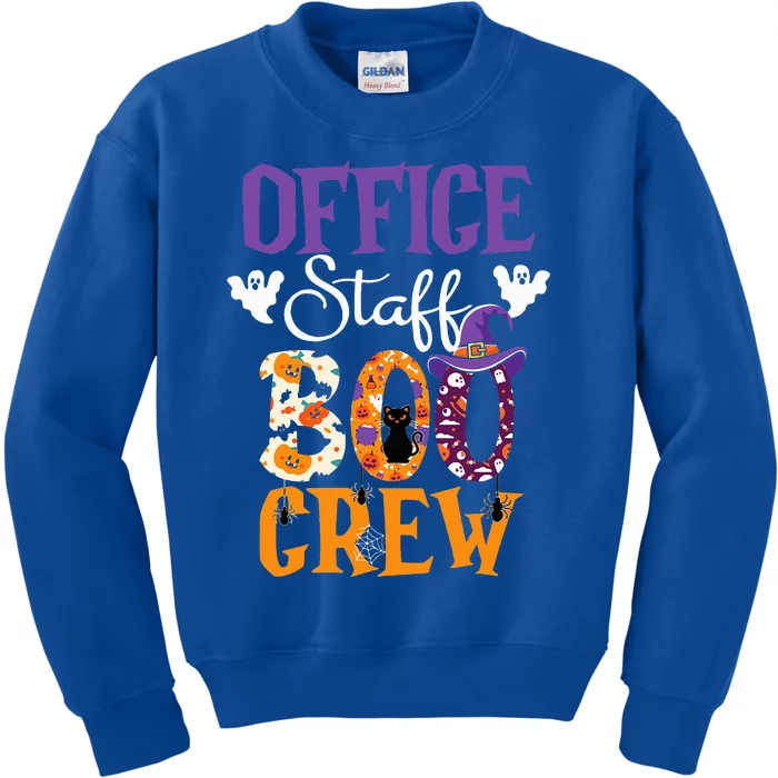 O.ffice Staff Boo Crew Matching Autumn Halloween Costume Kids Sweatshirt