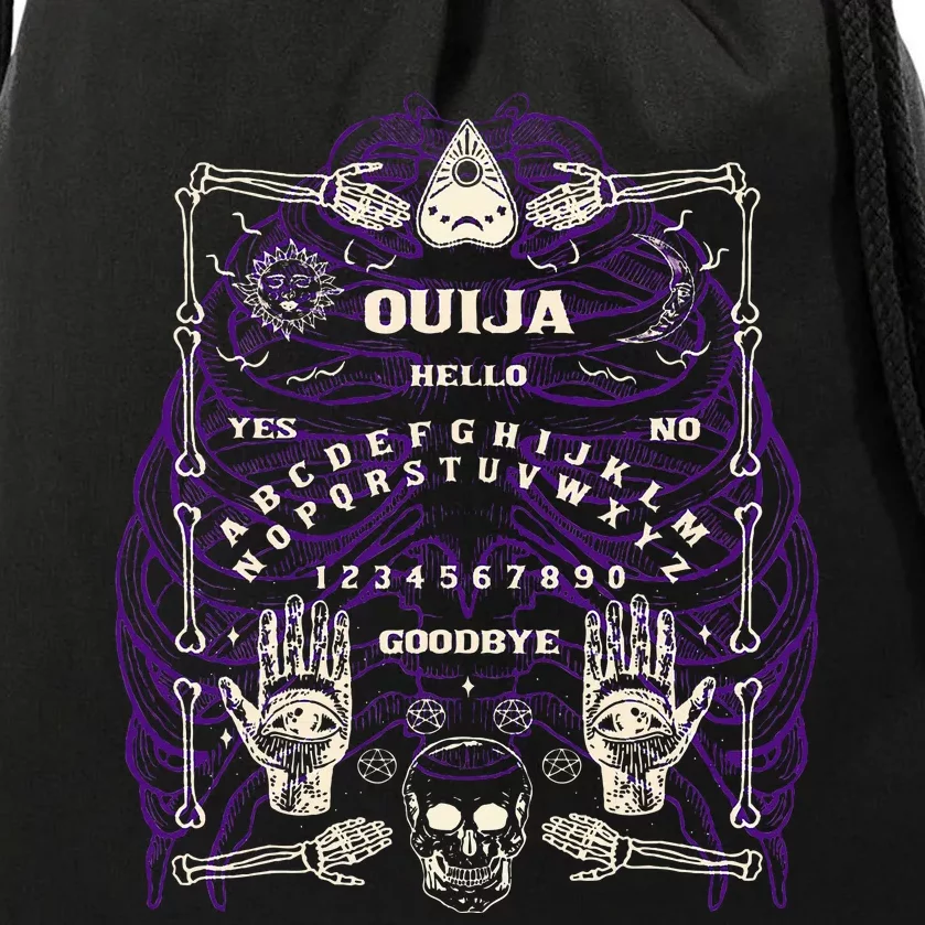 Ouija Spirit Board Drawstring Bag