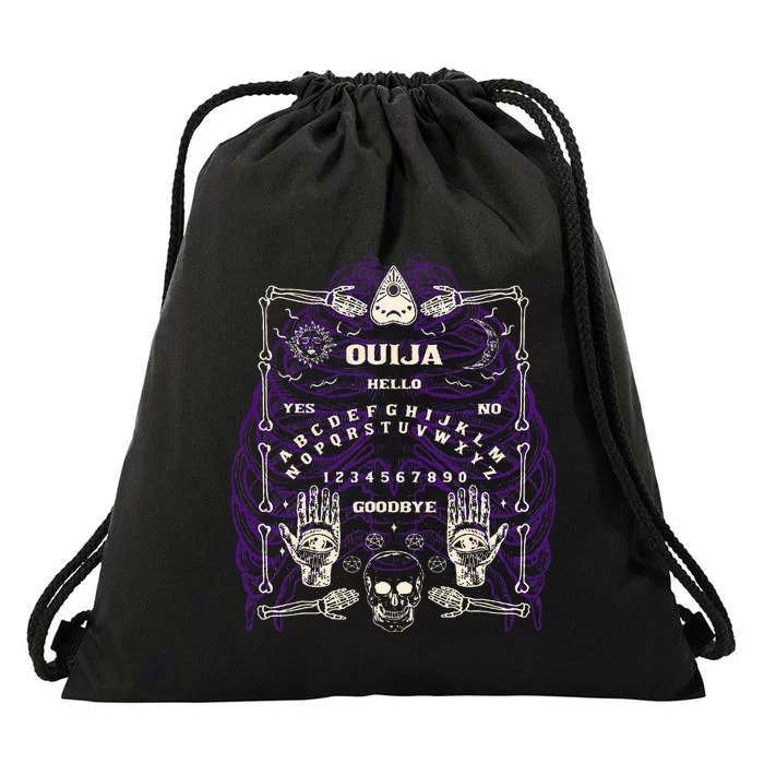 Ouija Spirit Board Drawstring Bag