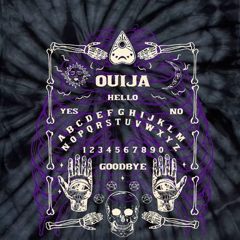 Ouija Spirit Board Tie-Dye T-Shirt