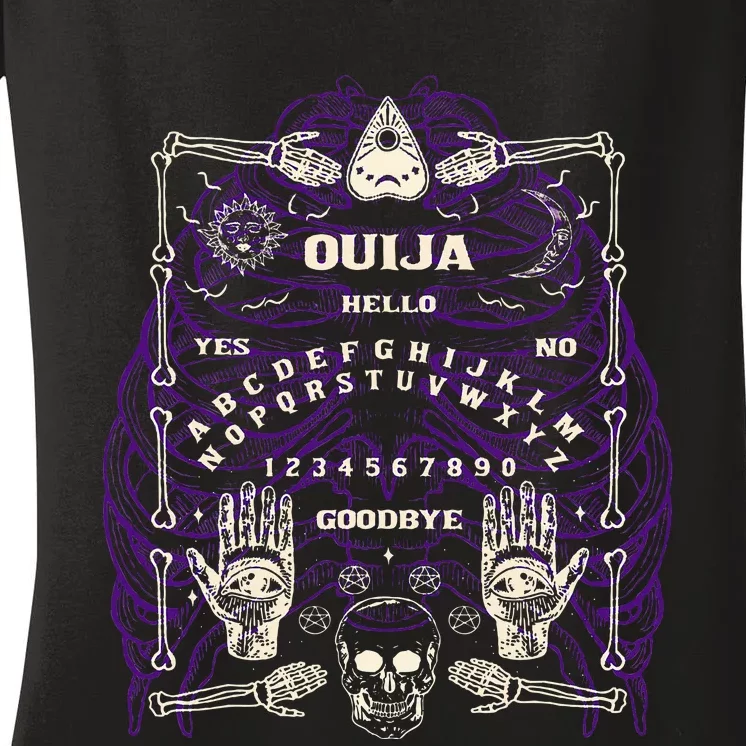 Ouija Spirit Board Women's V-Neck T-Shirt