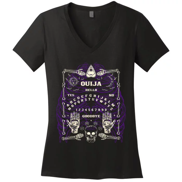 Ouija Spirit Board Women's V-Neck T-Shirt