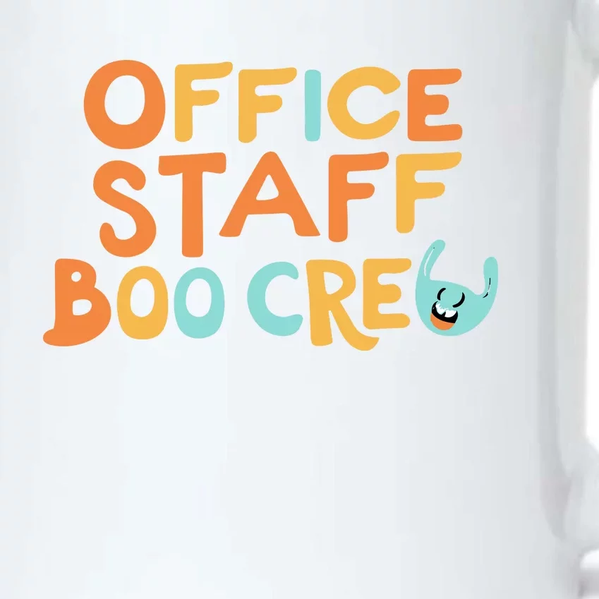 Office Staff Boo Crew Halloween Black Color Changing Mug