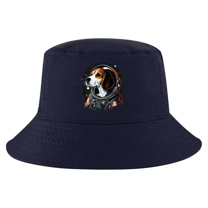 Outer Space Beagle On Galaxy Astronaut Beagle Great Gift Cool Comfort Performance Bucket Hat