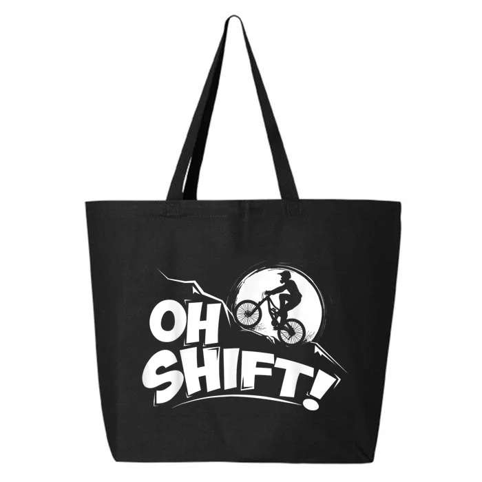 Oh Shift! Bicycle For Bike Riders & Cyclists 25L Jumbo Tote