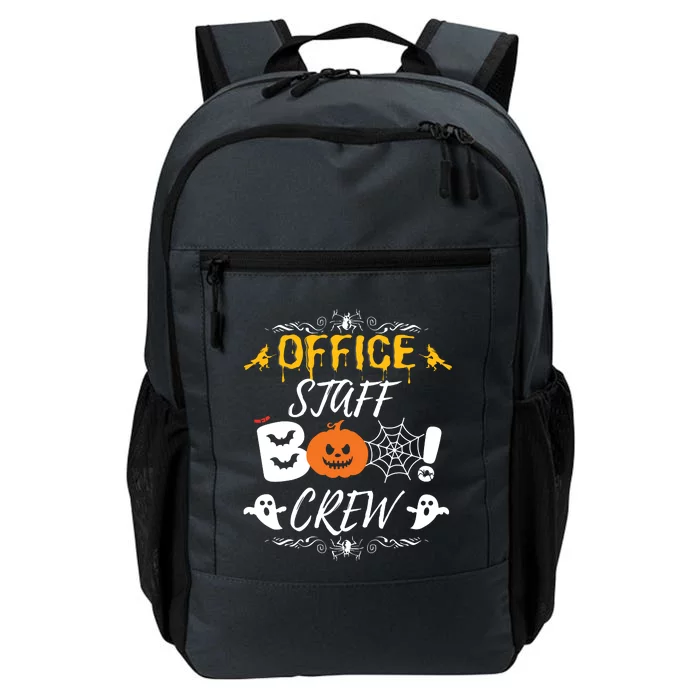 Office Staff Boo Crew Funny Halloween Matching Costume Daily Commute Backpack