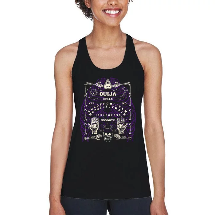 Ouija Spirit Board Women's Racerback Tank