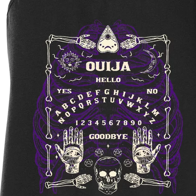 Ouija Spirit Board Women's Racerback Tank