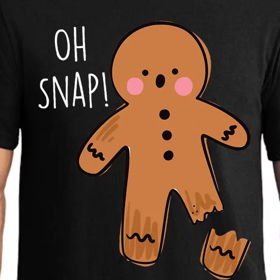 Oh Snap Broken Leg Injury Broken Bones Hospital Gingerbread Pajama Set