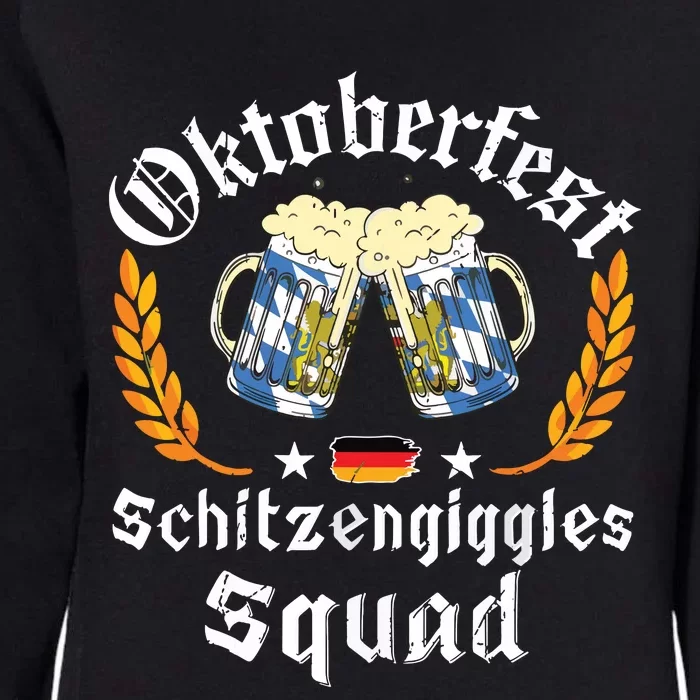 Oktoberfest Squad Bavarian Festival Munich Beer Womens California Wash Sweatshirt