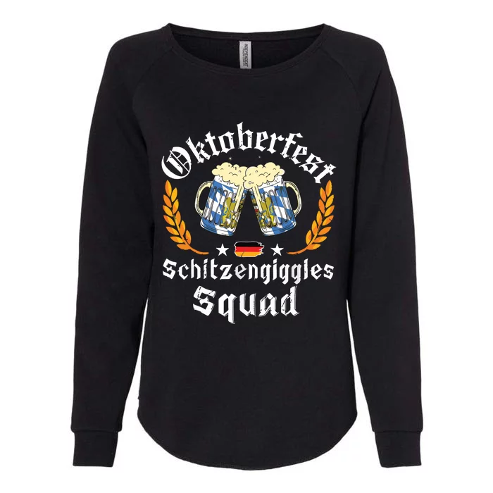 Oktoberfest Squad Bavarian Festival Munich Beer Womens California Wash Sweatshirt