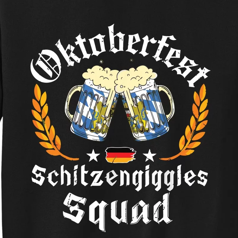 Oktoberfest Squad Bavarian Festival Munich Beer Tall Sweatshirt