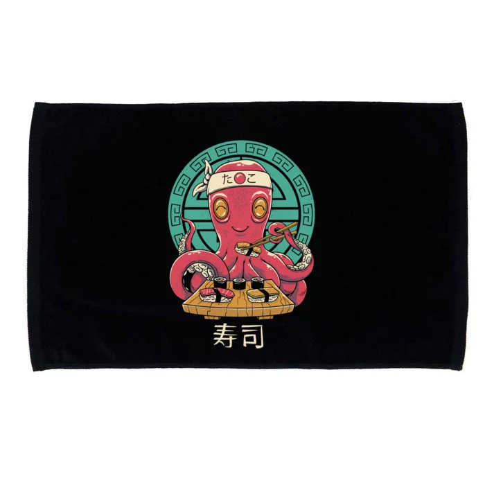 Octo Sushi Bar Microfiber Hand Towel