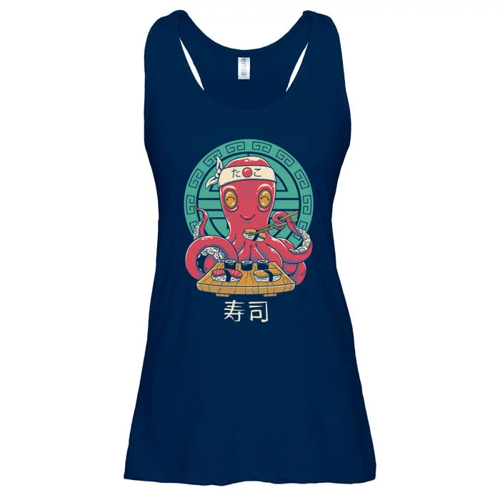 Octo Sushi Bar Ladies Essential Flowy Tank