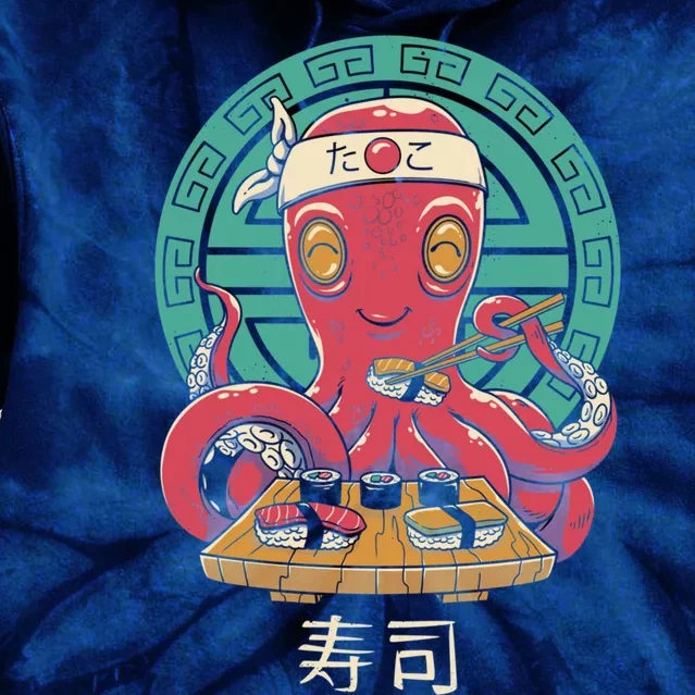 Octo Sushi Bar Tie Dye Hoodie