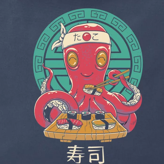 Octo Sushi Bar Zip Tote Bag