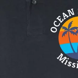 Ocean Springs Beach Mississippi Summer Vacation Souvenir Softstyle Adult Sport Polo