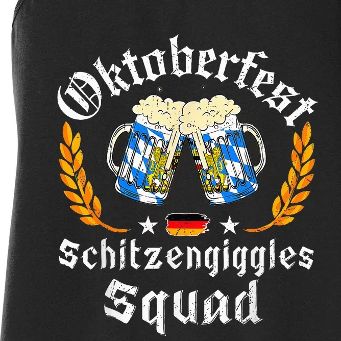 Oktoberfest Squad Bavarian Festival Munich Beer Women's Racerback Tank