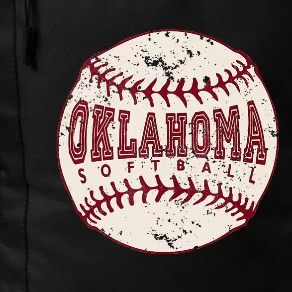 Oklahoma Softball Ball Daily Commute Backpack