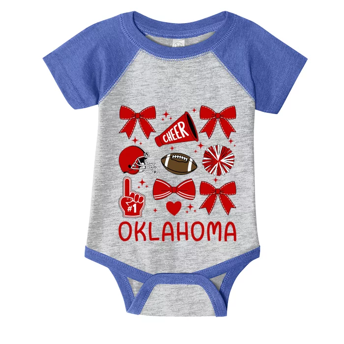 Oklahoma Sister Coquette Bow Cute Infant Baby Jersey Bodysuit