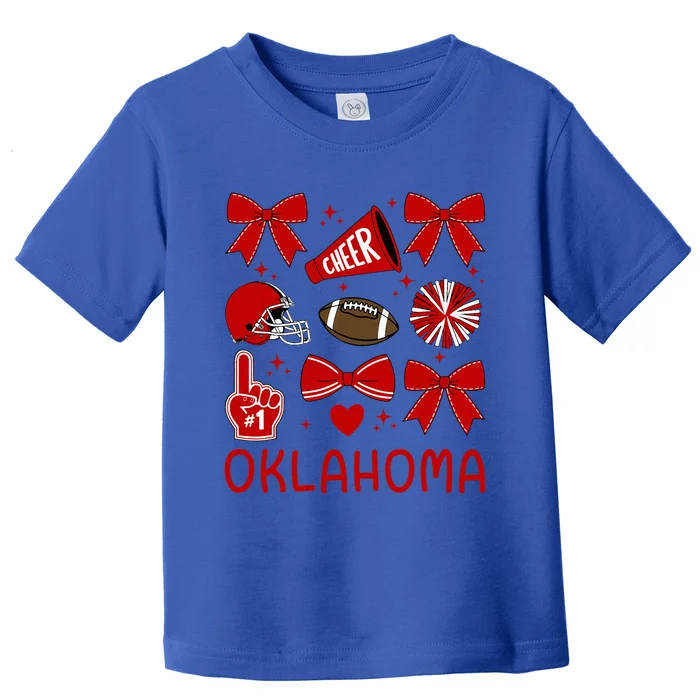 Oklahoma Sister Coquette Bow Cute Toddler T-Shirt