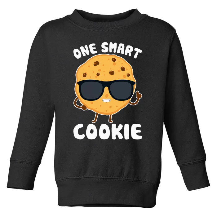 One Smart Cookie Funny Cookies Costume Toddler Sweatshirt