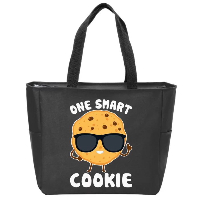 One Smart Cookie Funny Cookies Costume Zip Tote Bag